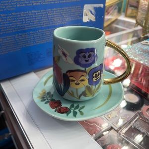 70th Anniversary Alice in Wonderland by Mary Blair-tea cup and tray.